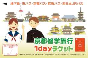 京都修学旅行1dayチケット